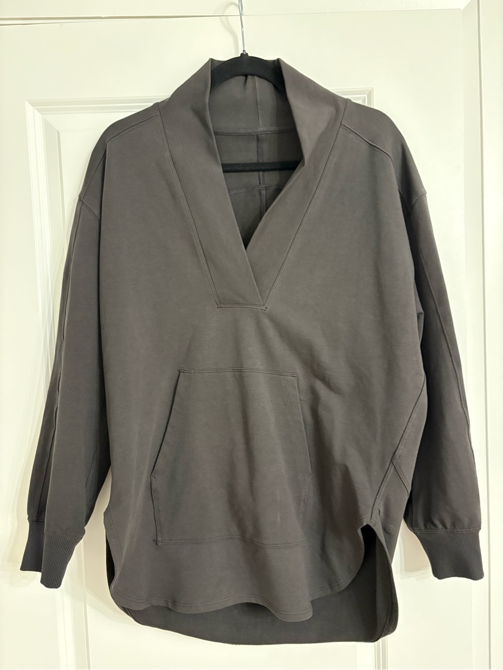 Lululemon Collar Pullover Sweater - Charcoal